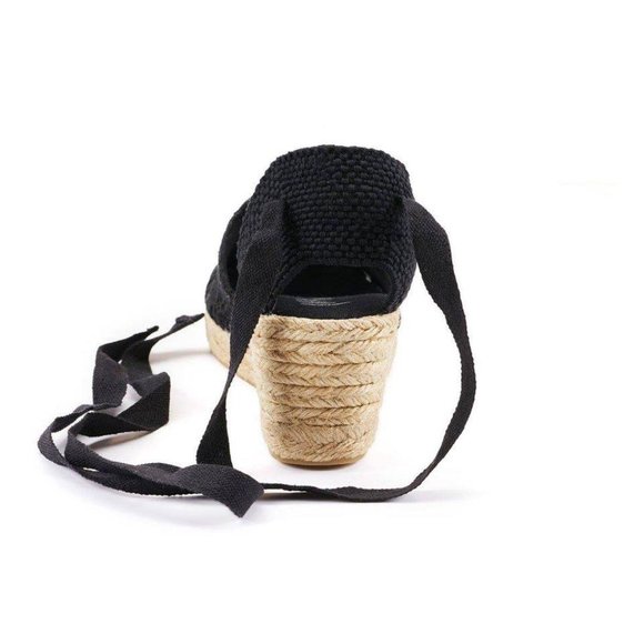 Viscata Crochet Wedge Espadrilles - Picture 6 of 9